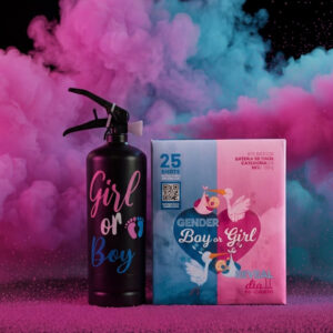 Kit extintor y torta de humo 1