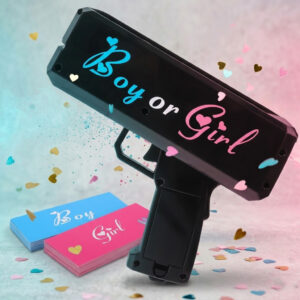 Pistola de Billetes Revelación de Género (Money Gun)