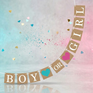 Banderín Revelación de Género "Boy or Girl"