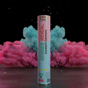 Lanza Confeti Revelación de Género (30 cm)