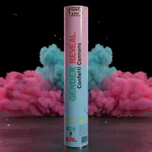 Lanza Confeti Revelación de Género (40 cm)